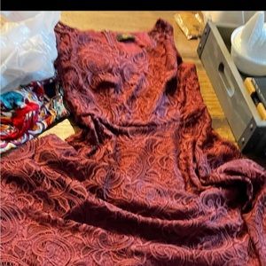 Gorgeous Maroon Cocktail Dress